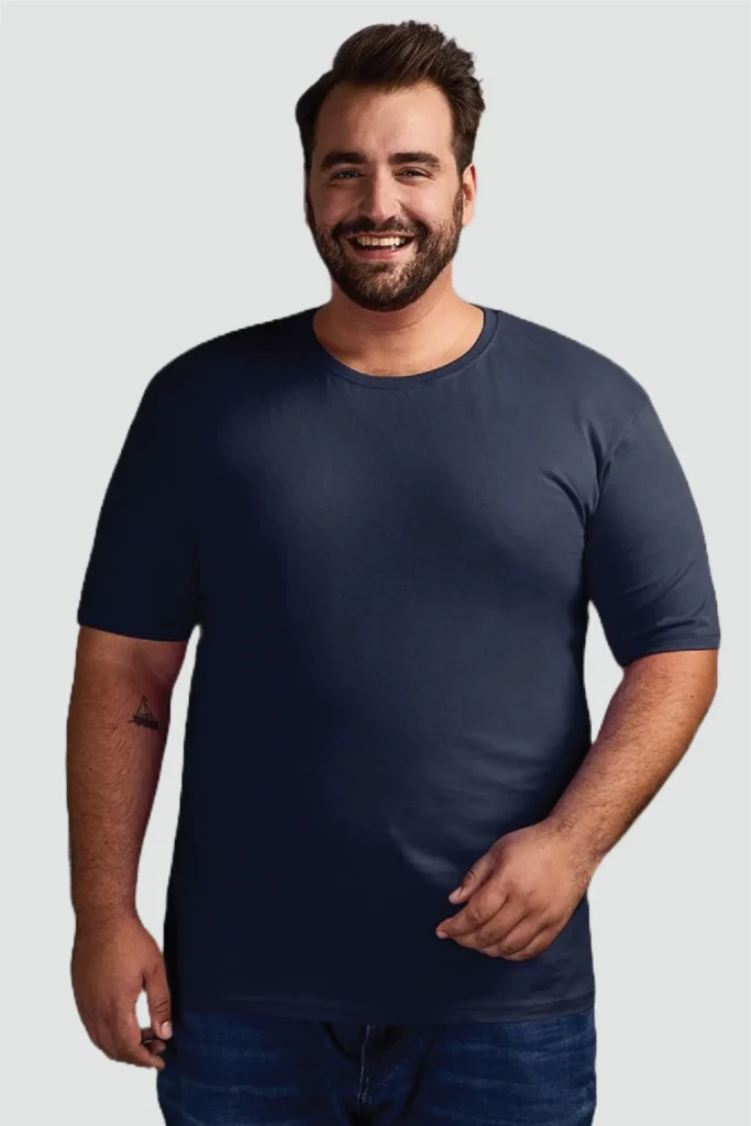 Blank/Plain Plus Size Mens T-shirt Manufacturers